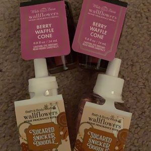 Lot of 4 wallflowers